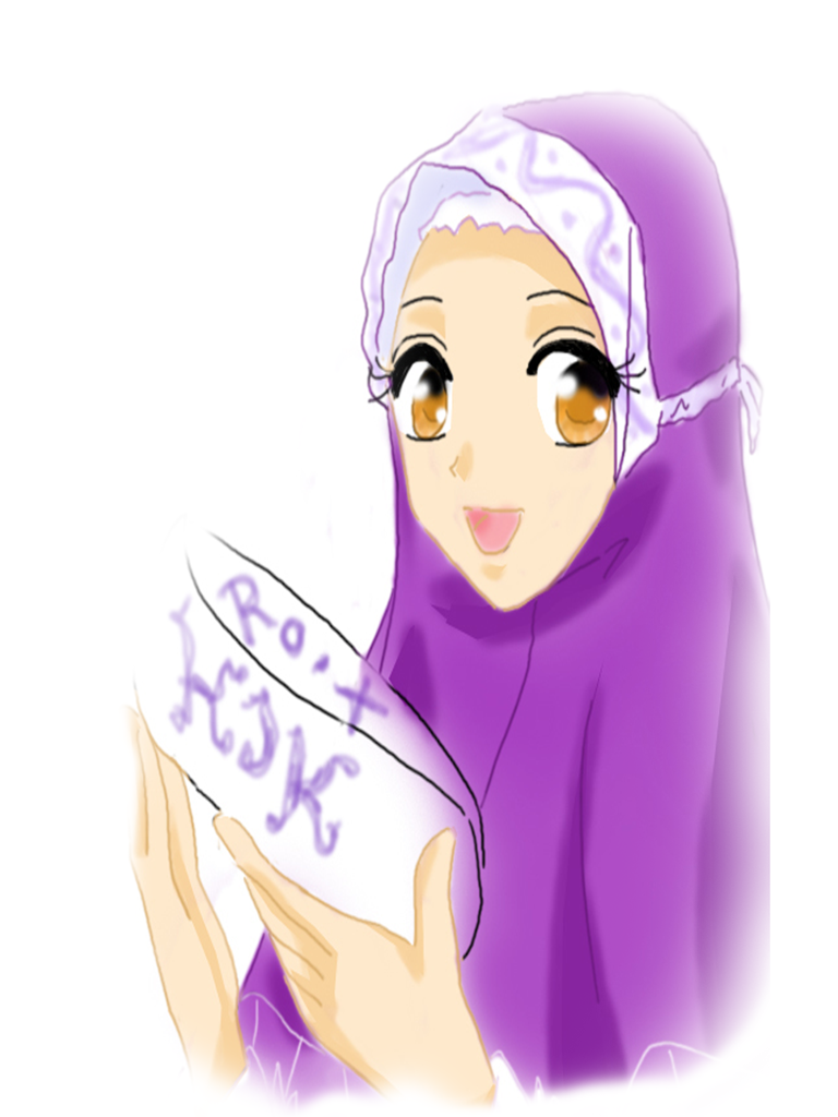 Kartun Muslimah Laki  Laki  Dan Perempuan Kolek Gambar
